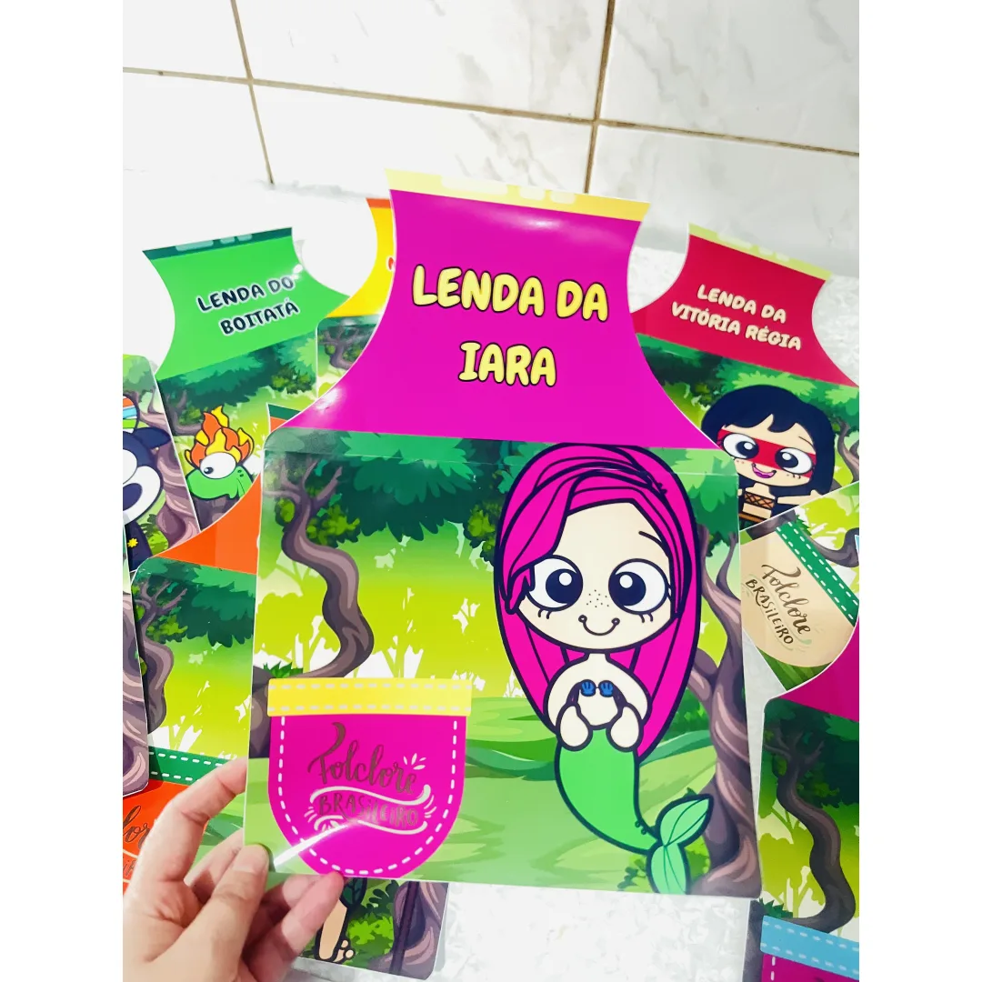 KIT COMPLETO – 9 AVENTAIS DO FOLCLORE BRASILEIRO