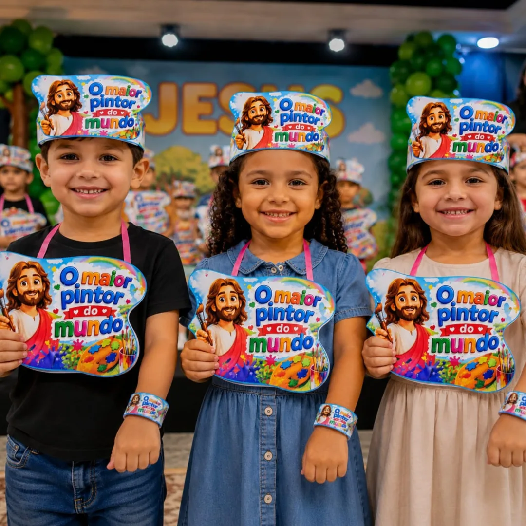 KIT DE APRESENTAÇÃO – O MAIOR PINTOR DO MUNDO
