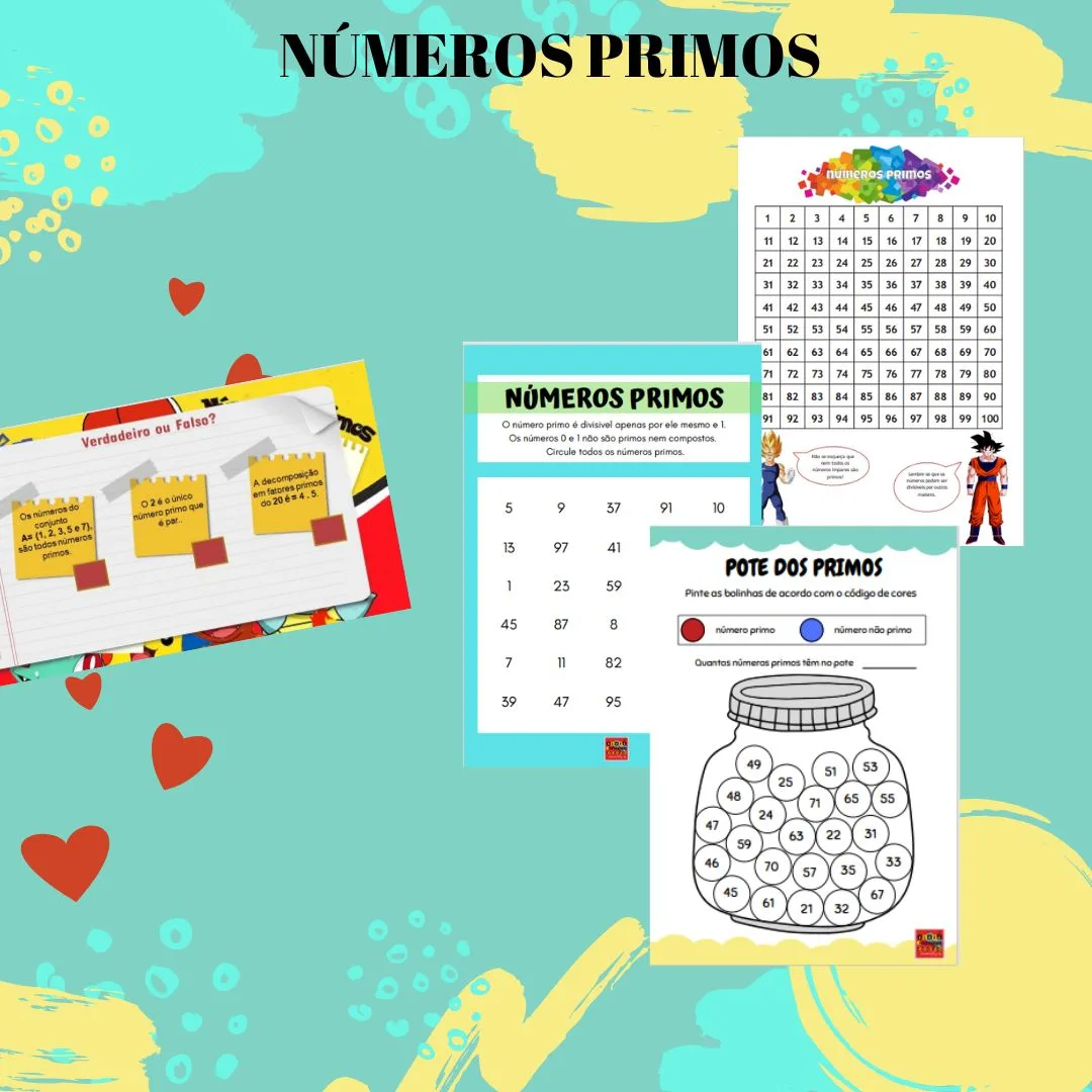 KIT DE ATIVIDADES: NÚMEROS PRIMOS