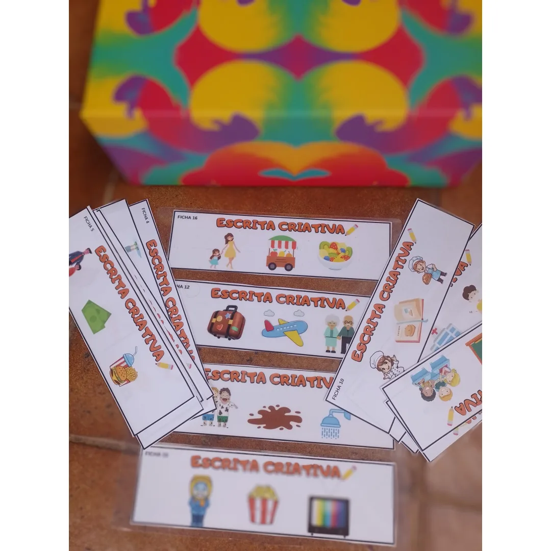 KIT DE FICHAS: ESCRITA CRIATIVA