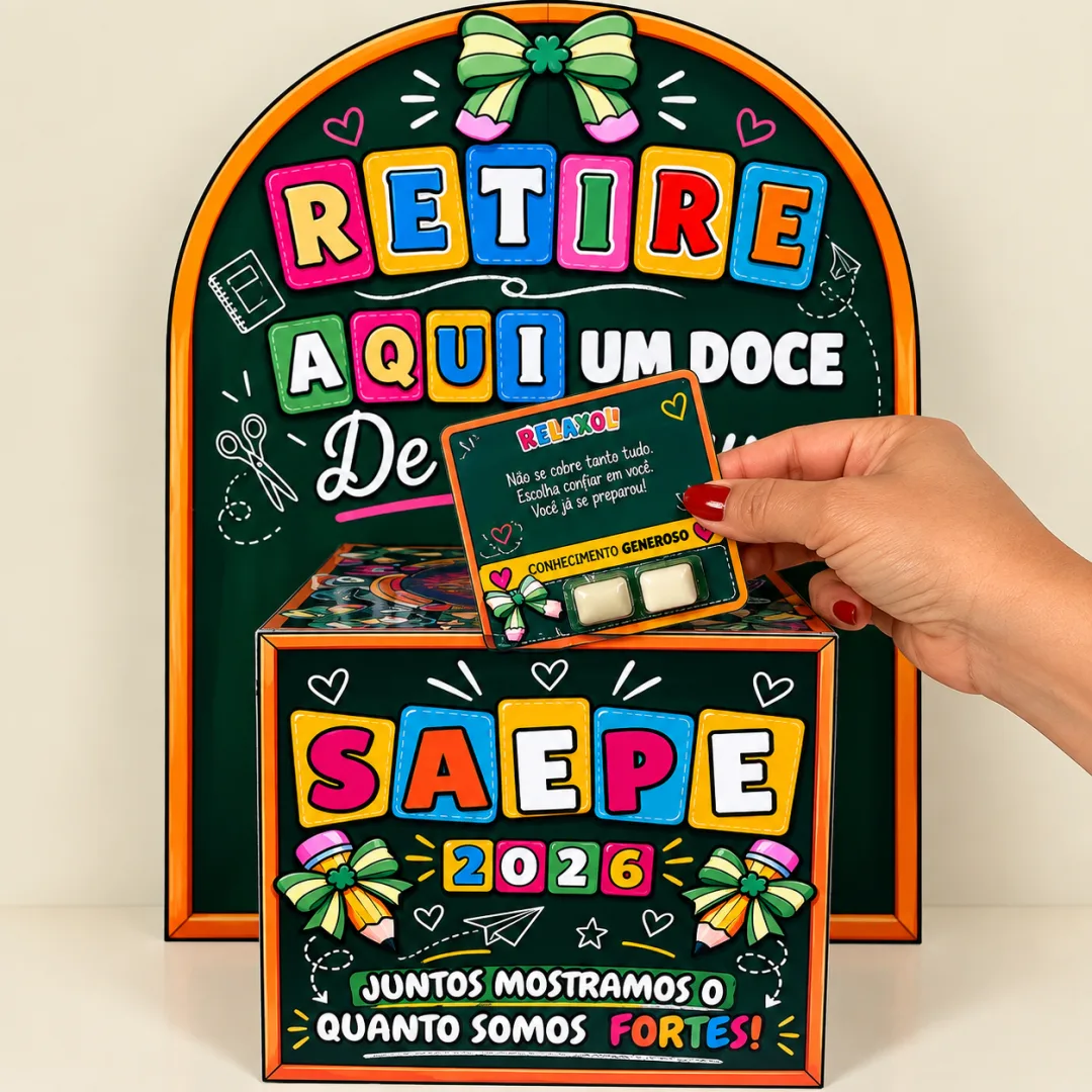 KIT DE INCENTIVO PARA AVALIAÇÕES EXTERNAS - 2º,5º,9º e 3º ano do ensino médio - PDF EDITÁVEL- 