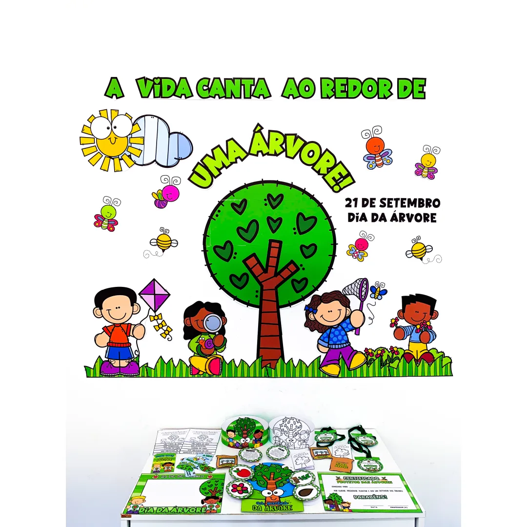 Kit Dia da Árvore - Educação Infantil e Ensino Fundamental - PDF
