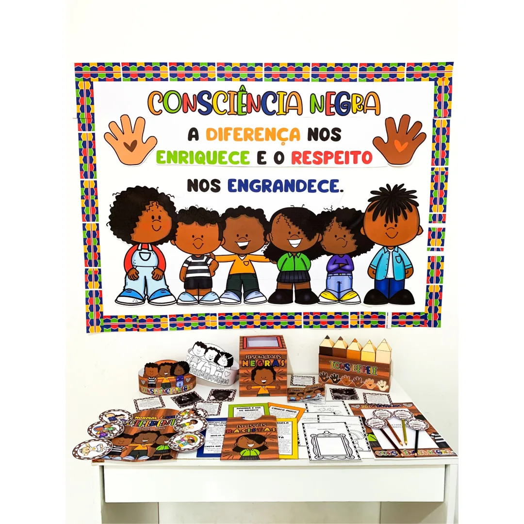 Kit Consciência Negra — Educação Infantil e Anos Iniciais em PDF