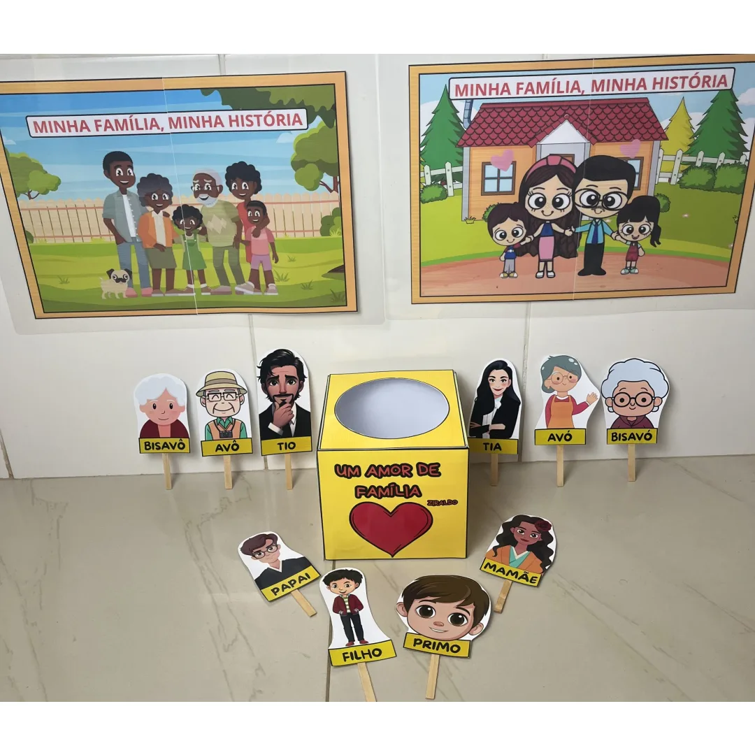 KIT DIA DA FAMÍLIA: UM AMOR DE FAMÍLIA - ZIRALDO