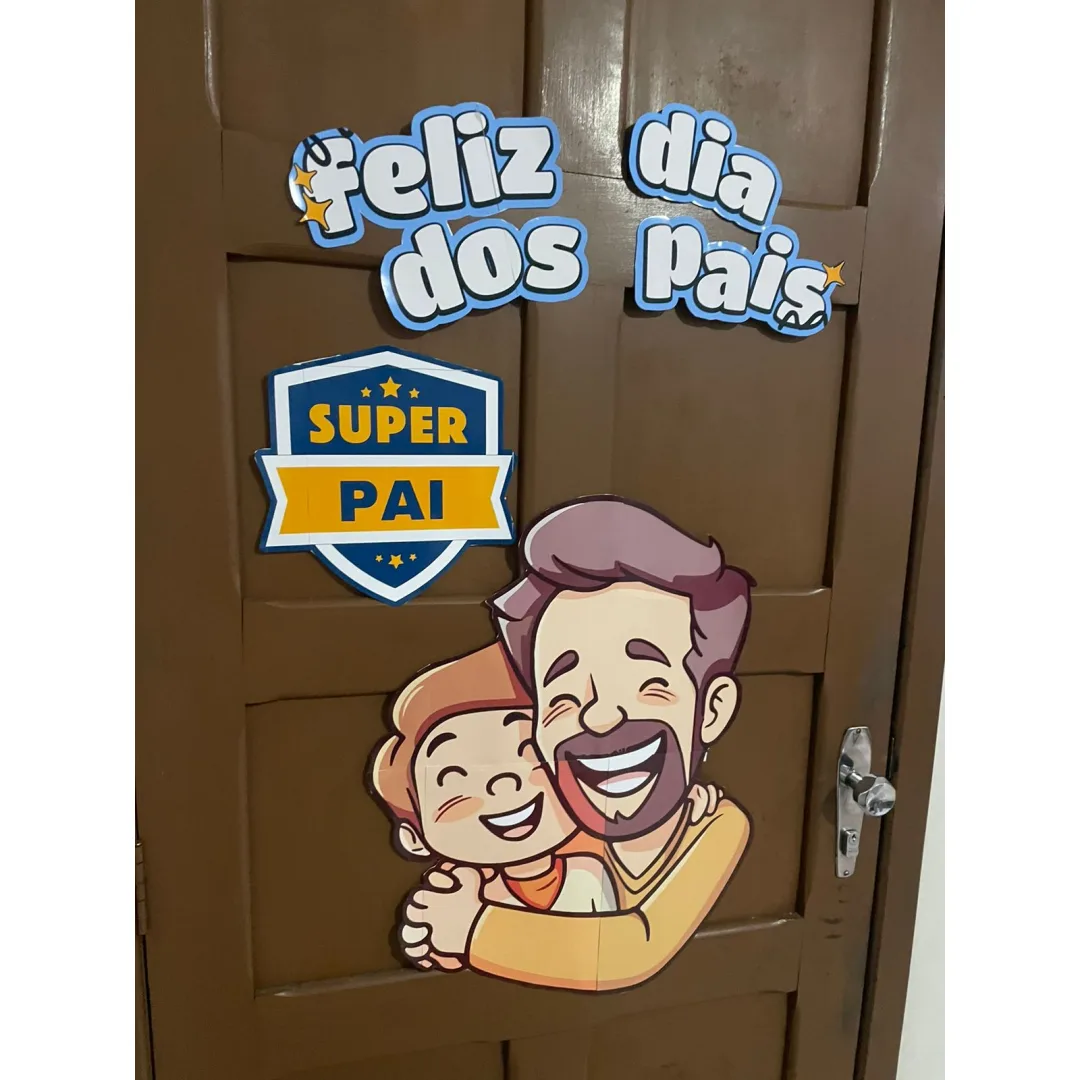 KIT DIA DOS PAIS: PAINEL / DECORAÇÃO ➕️ LEMBRANCINHA