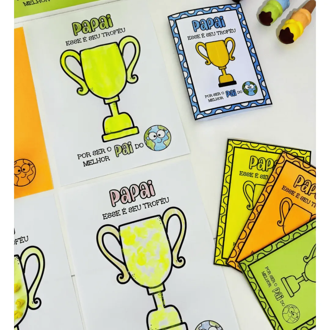 Kit Dia dos Pais: Troféu