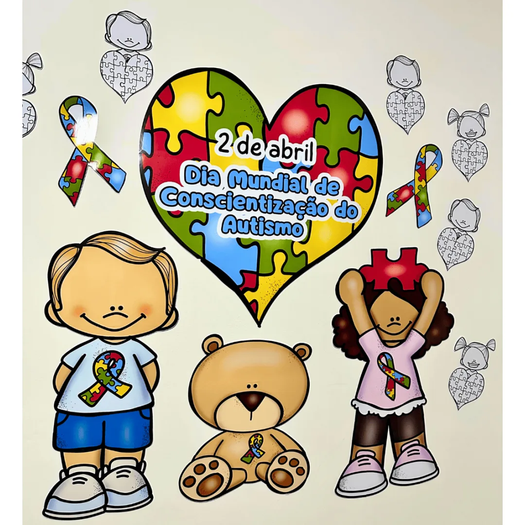 Kit Dia Mundial de Conscientização do Autismo