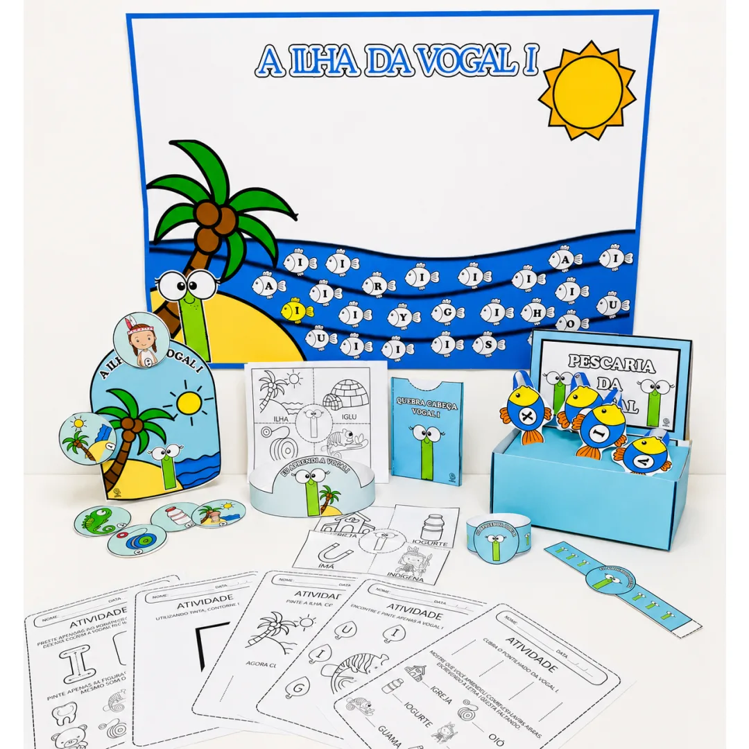 Kit Educativo da Letra I 