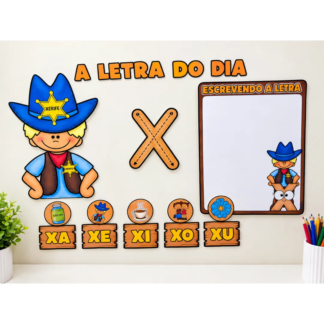 Kit educativo letra X - PDF - educação infantil 