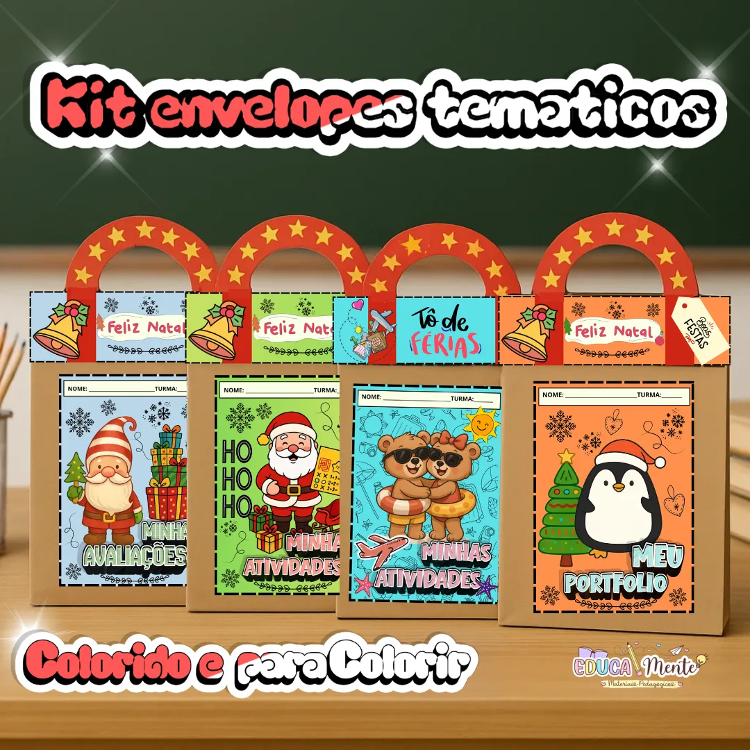 ⭐KIT ENVELOPES TEMÁTICOS⭐