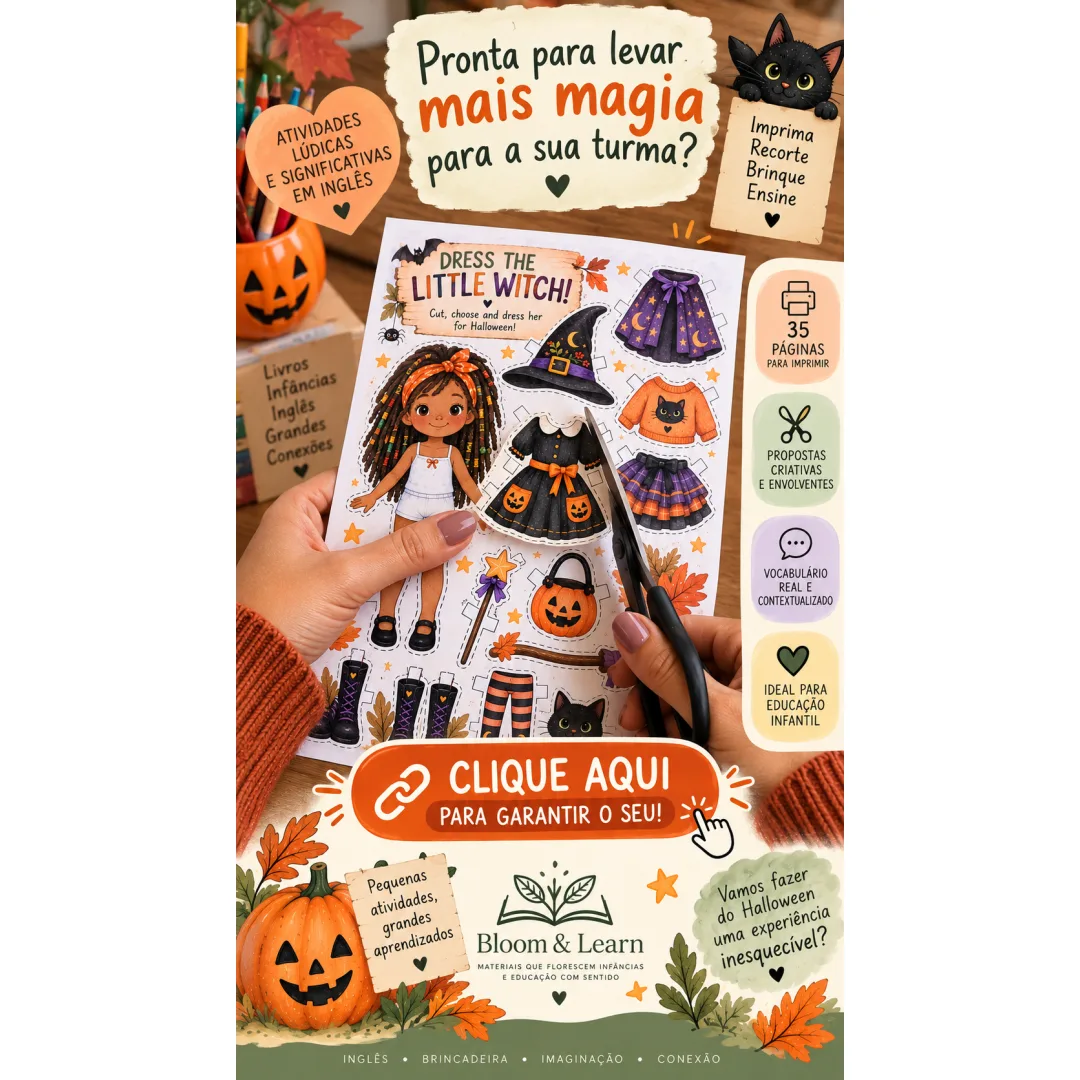 KIT de HALLOWEEN - Educação Infantil - PDF