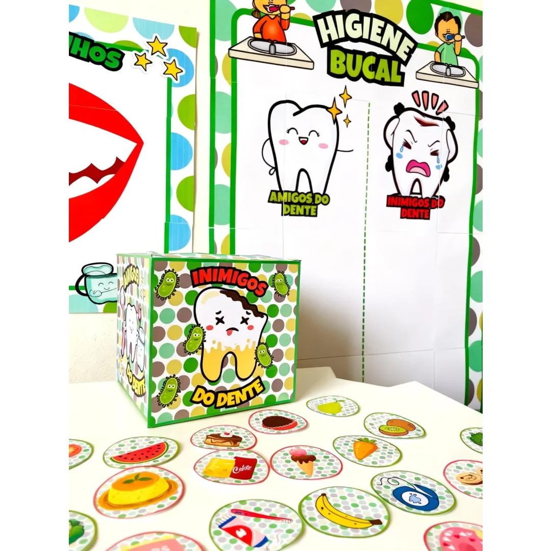 Kit Higiene Bucal – Educação Infantil – PDF + bônus