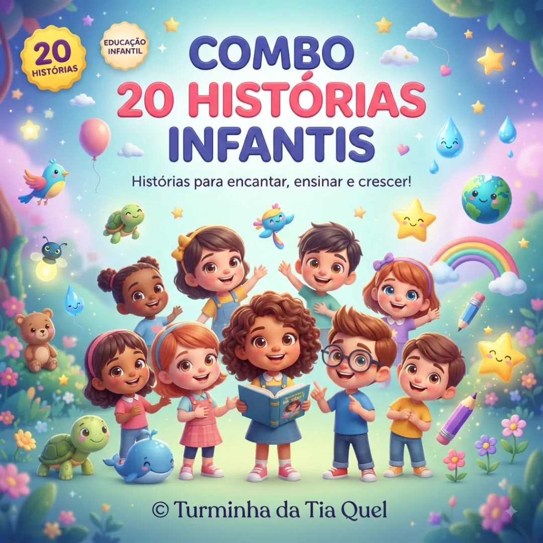 Kit 2 Histórias Infantis - 20 história infantis- PDF