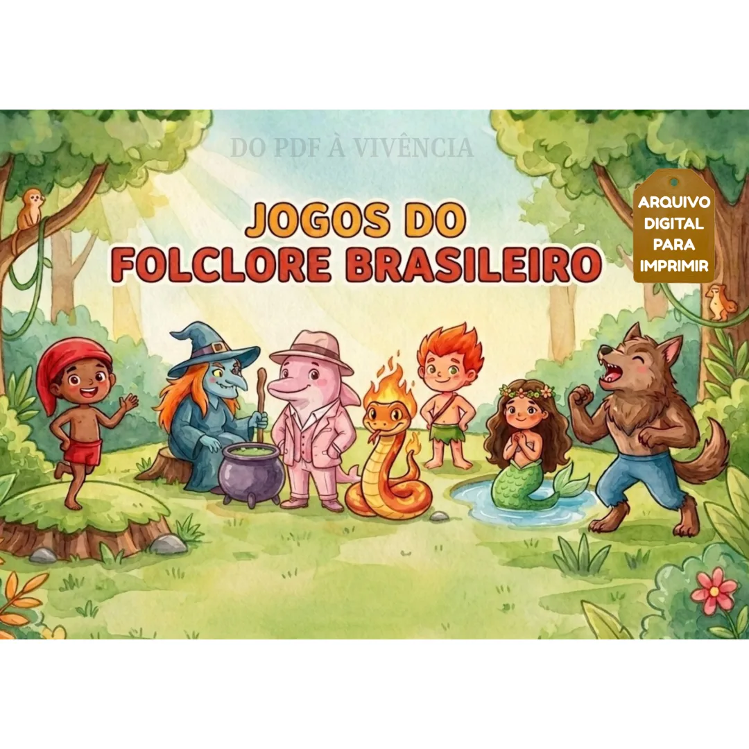 KIT JOGOS DO FOLCLORE BRASILEIRO
