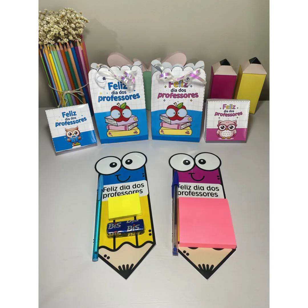 KIT LEMBRANCINHA: DIA DOS PROFESSORES