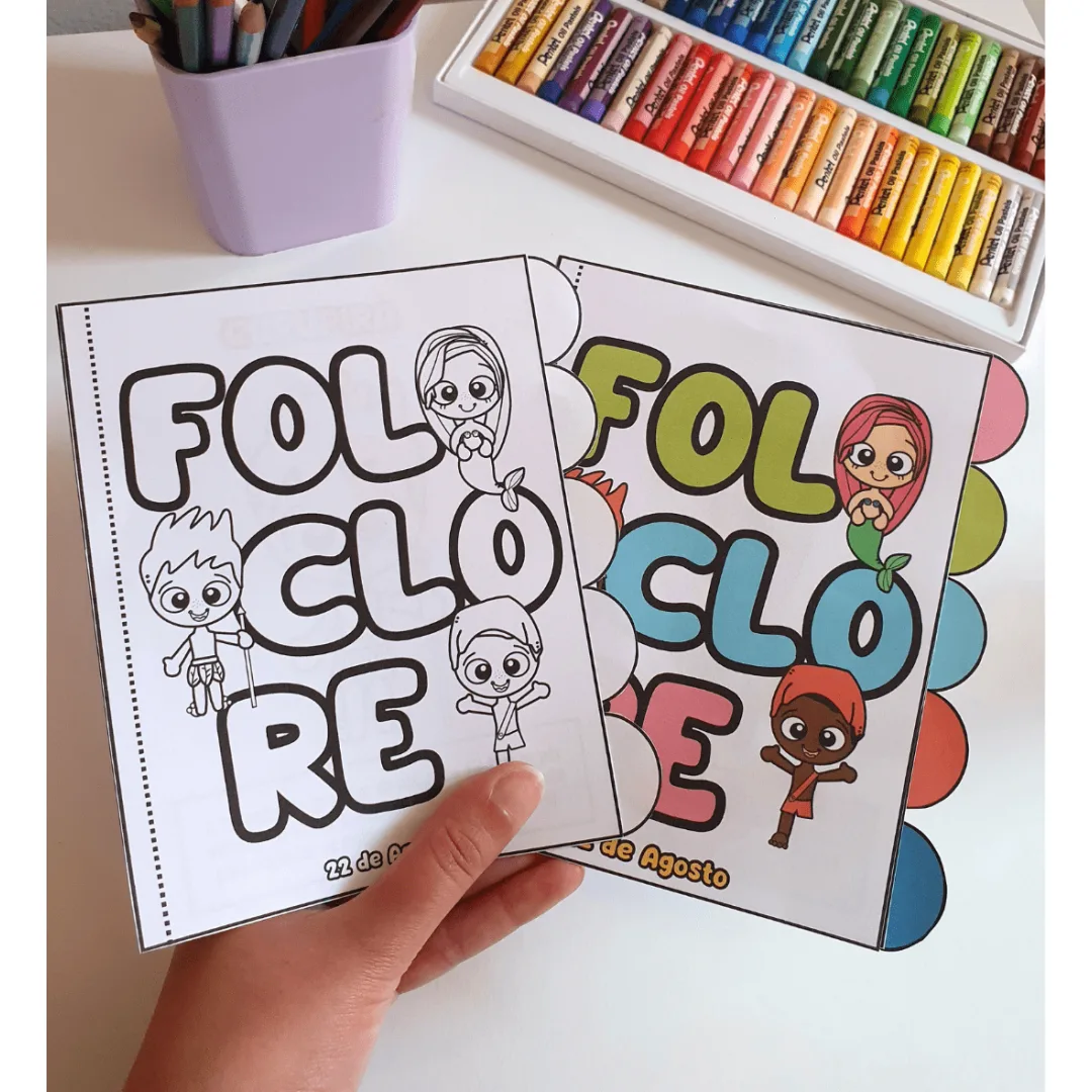 Kit Livrinho + Bingo do Folclore
