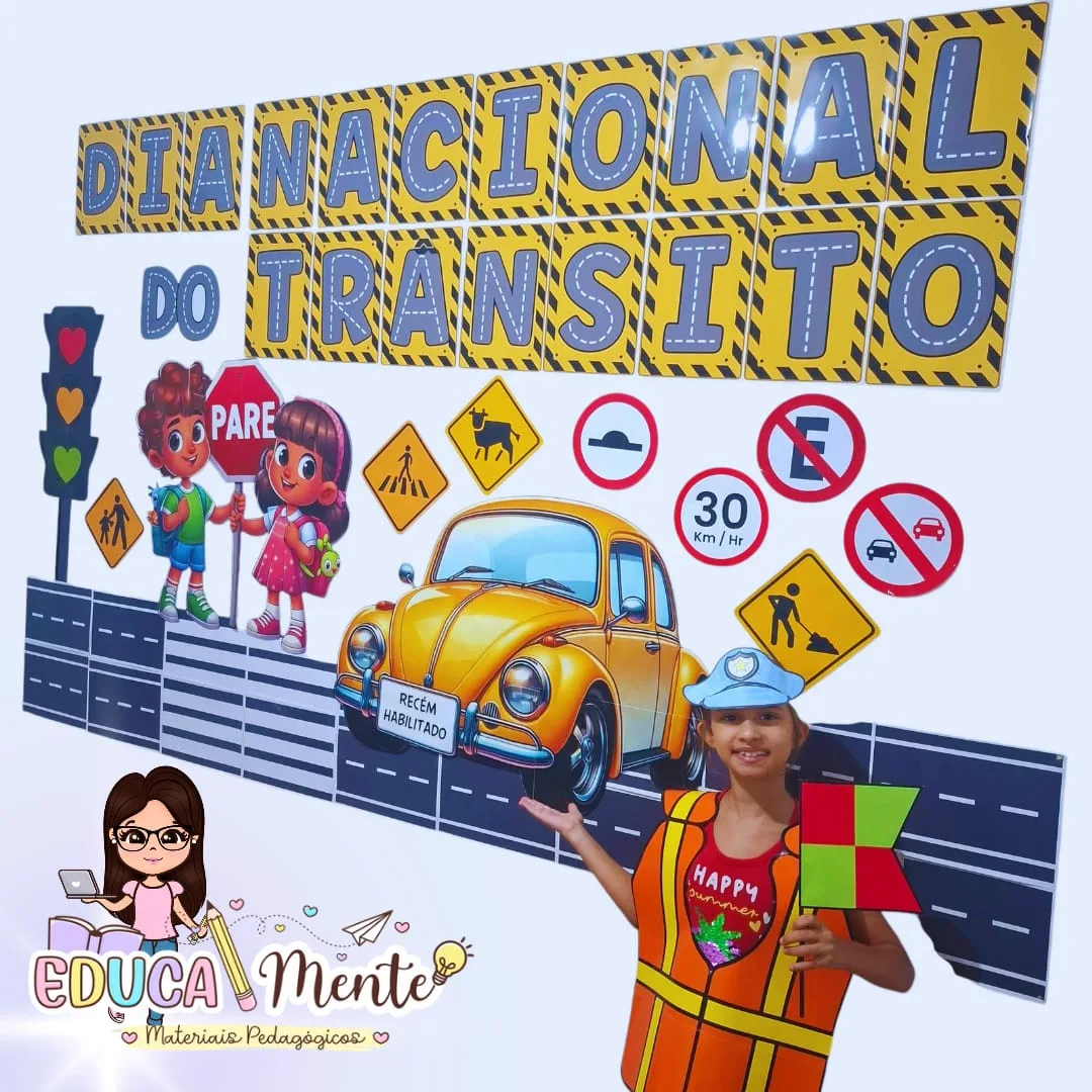 🚖KIT LÚDICO EM: DIA DO TRÂNSITO🚖