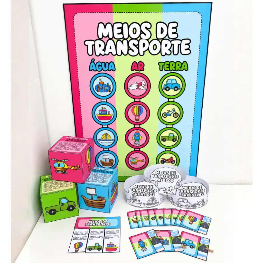 Kit Meios de Transporte