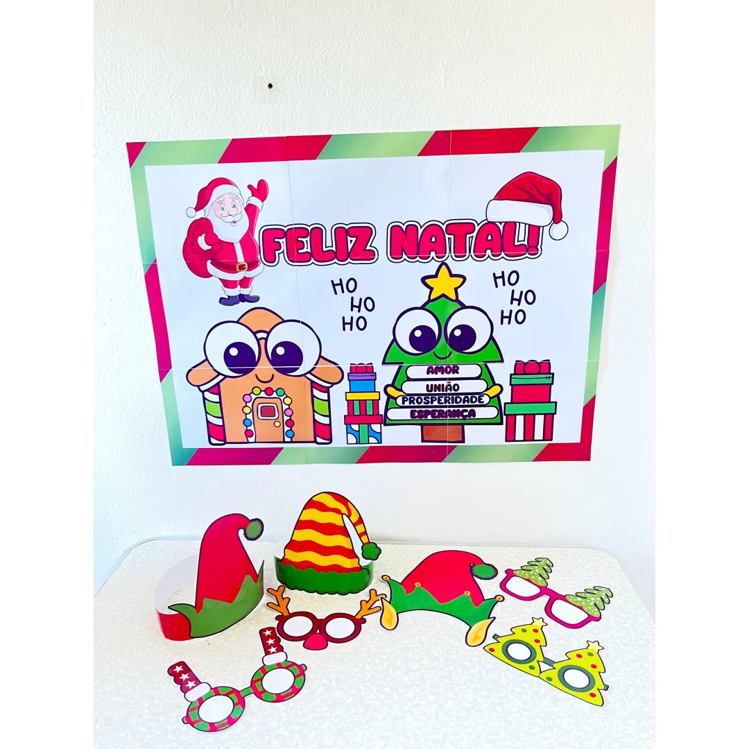 KIT NATALINO - KIT NATAL "FELIZ NATAL"