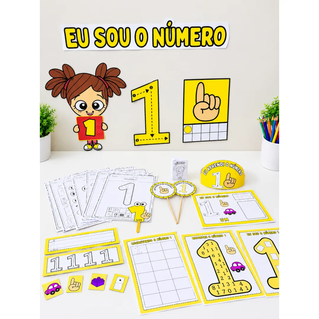 Kit número 1 - PDF - educação infantil 