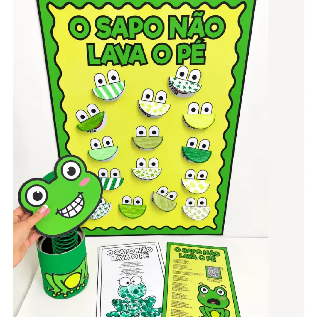 Kit O Sapo Não Lava o Pé | Cantiga