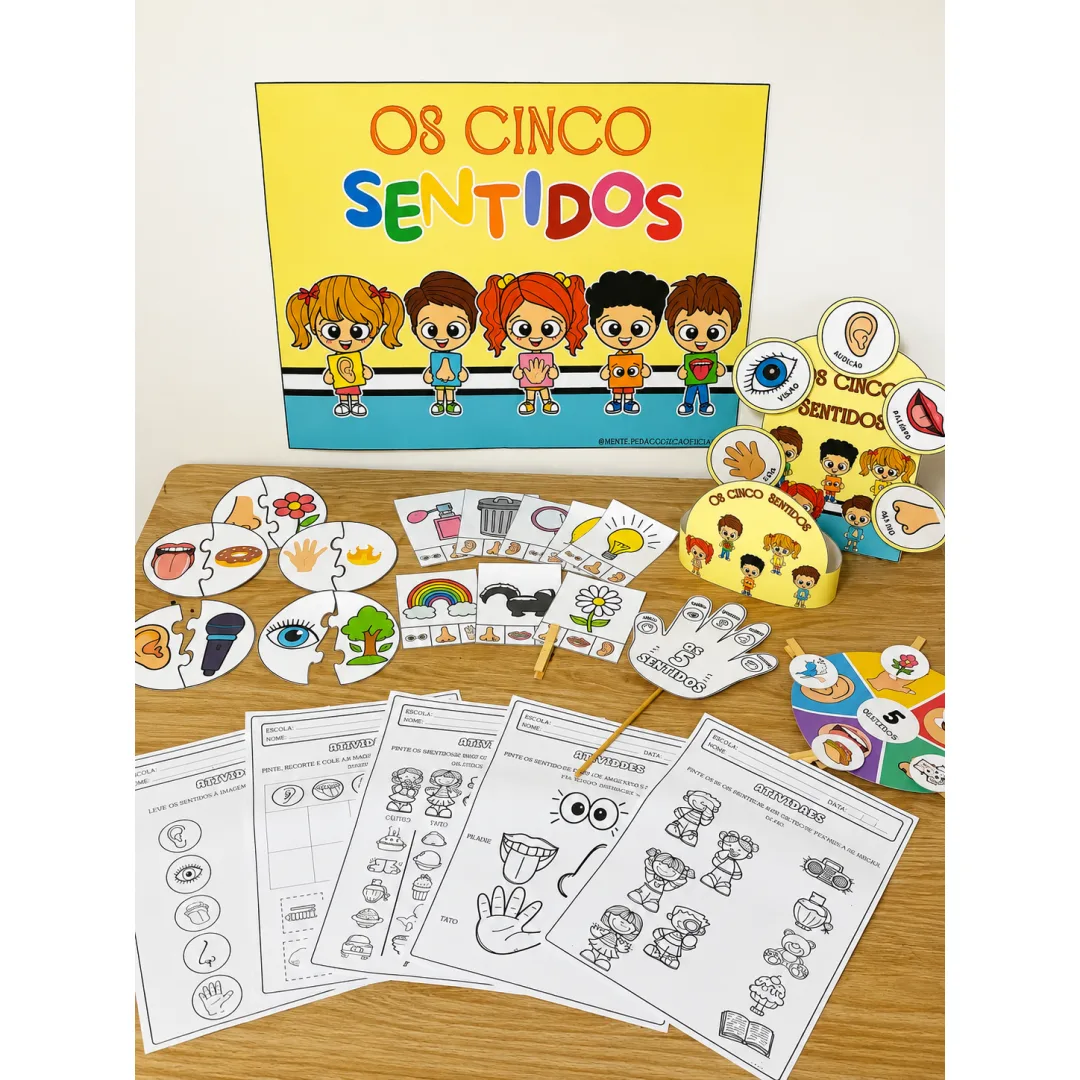 Kit Os 5 Sentidos - PDF