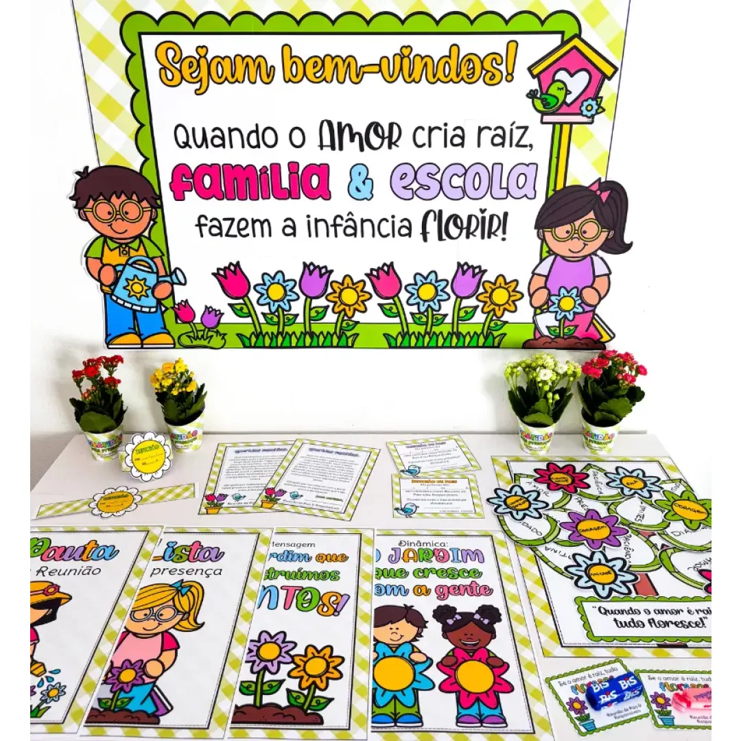 Kit Reunião de Pais - Florescer