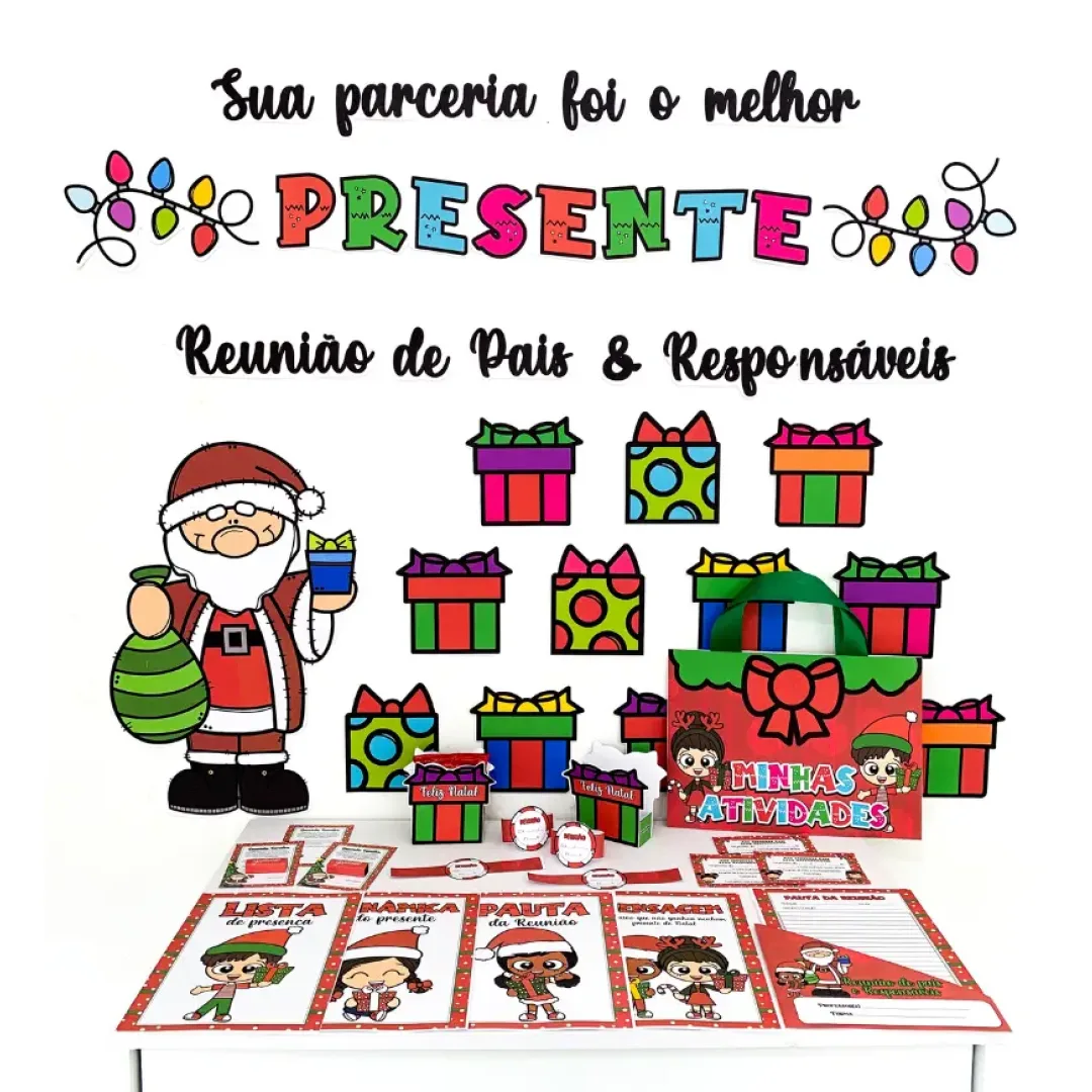 Kit Reunião de Pais - Natal