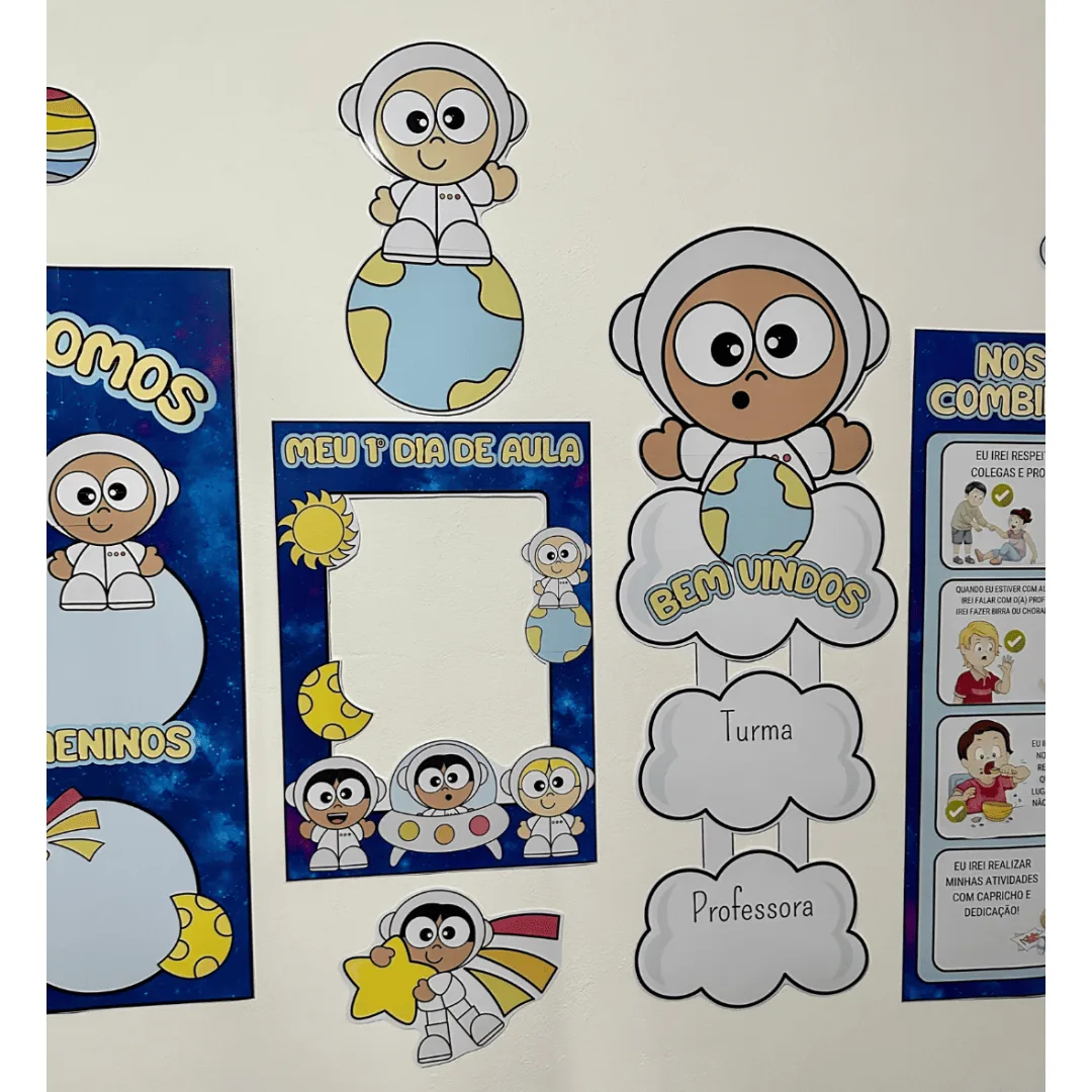 Kit Sala de Aula - Astronauta