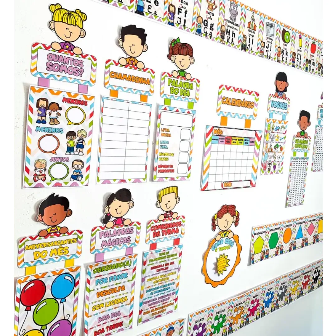 Kit Sala de Aula - Crianças