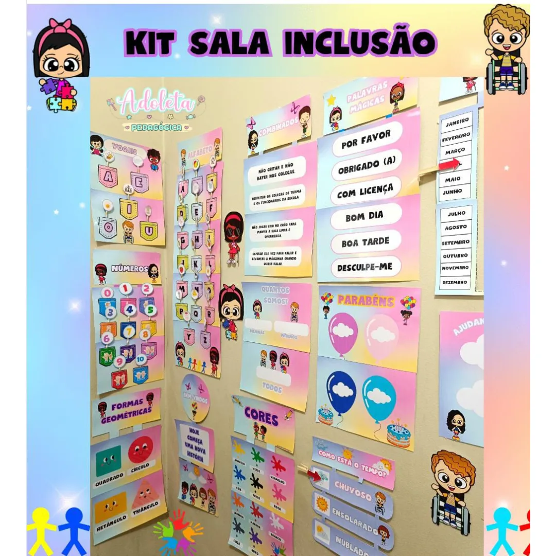 Kit Sala Inclusão