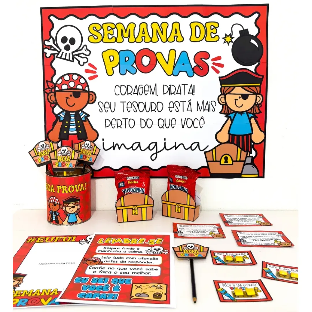 Kit Semana de Provas - Pirata
