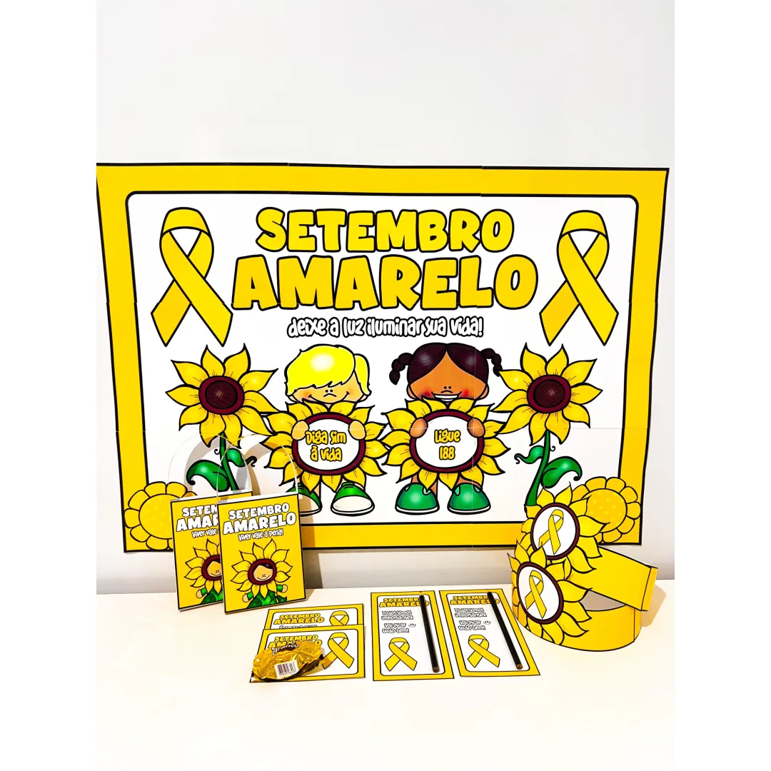 KIT SETEMBRO AMARELO