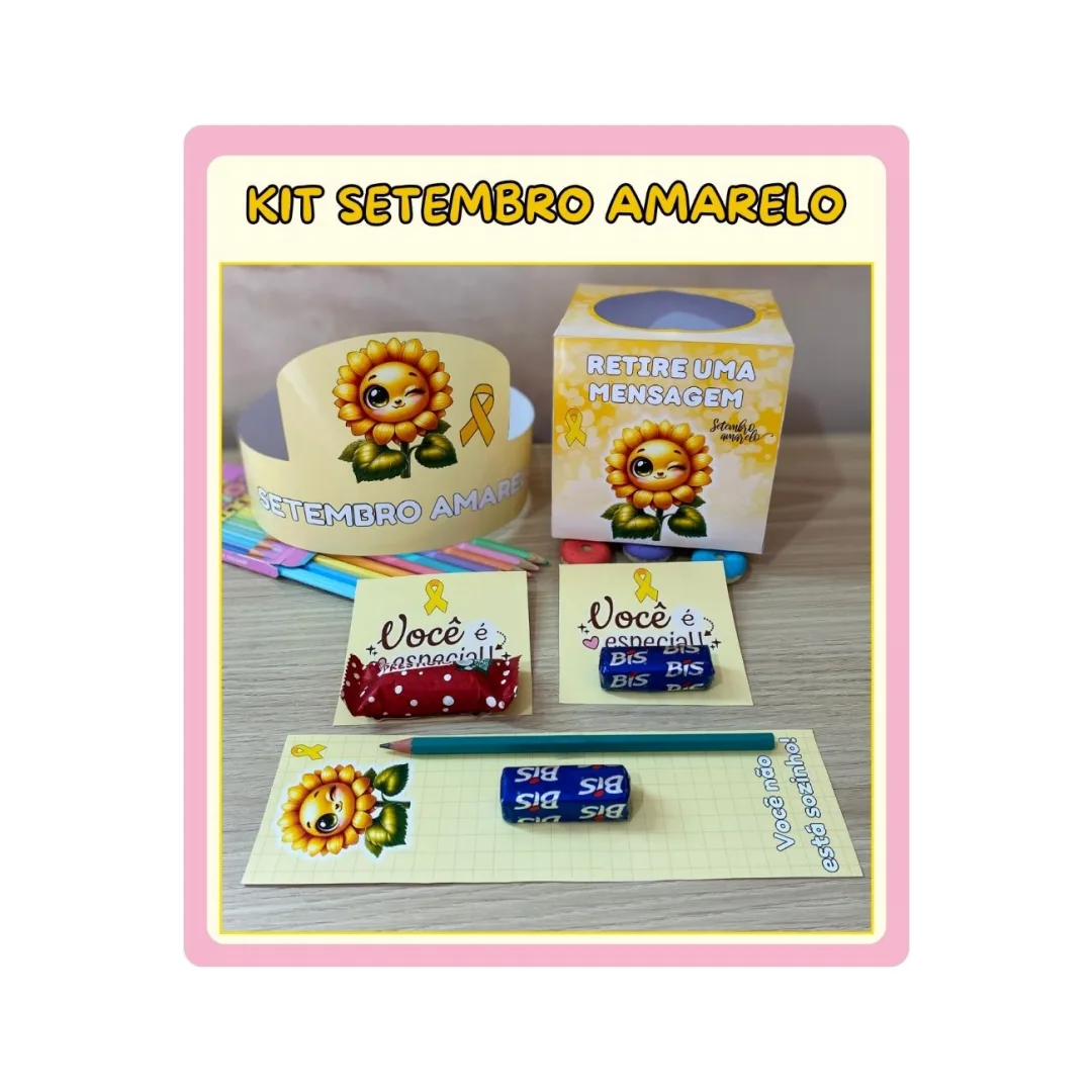 KIT SETEMBRO AMARELO