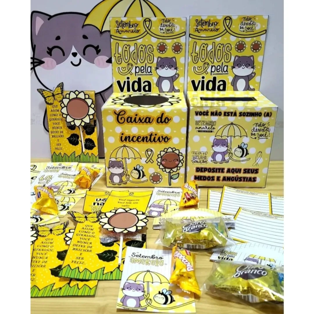 KIT SETEMBRO AMARELO 🌻