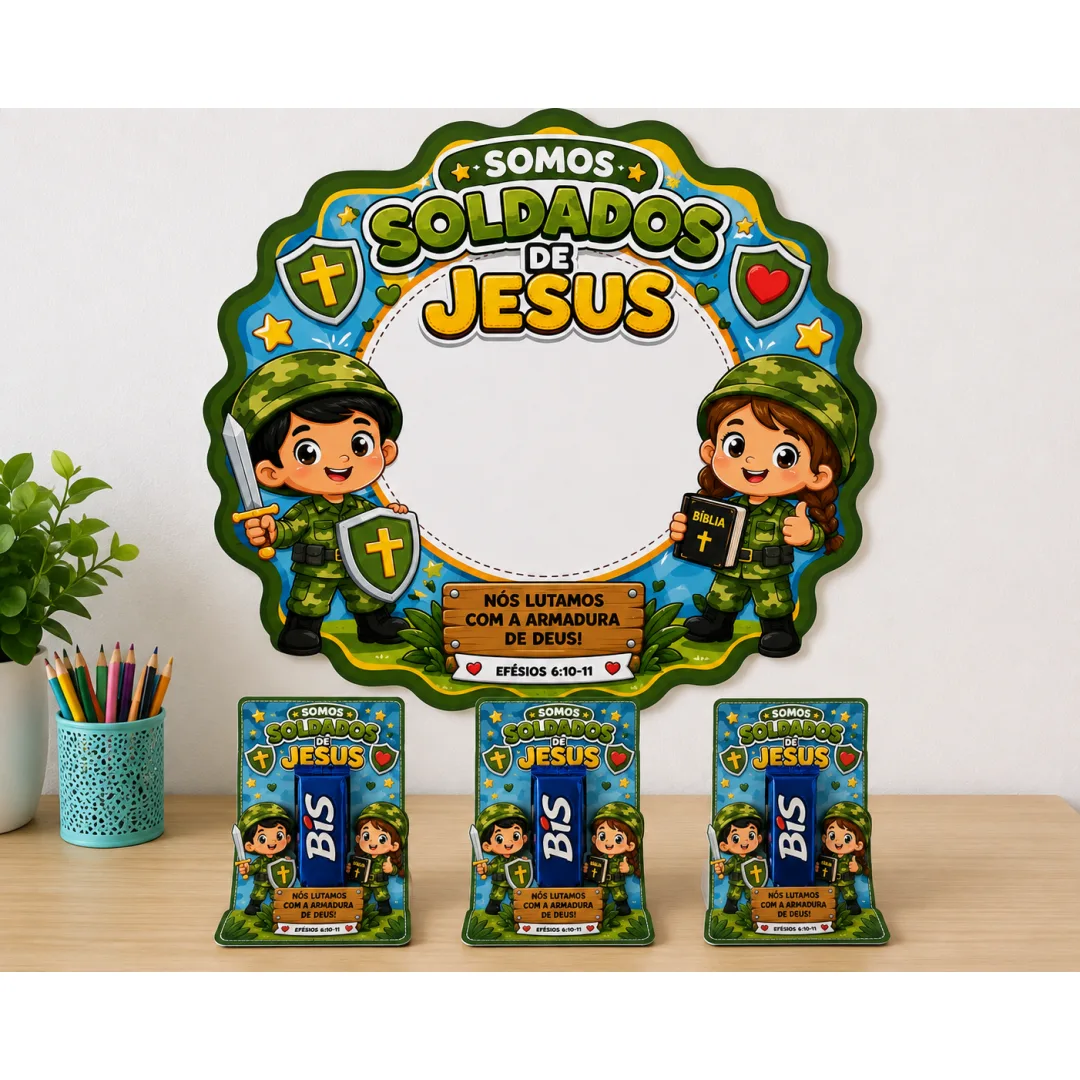 Kit somos soldados de Jesus - PDF