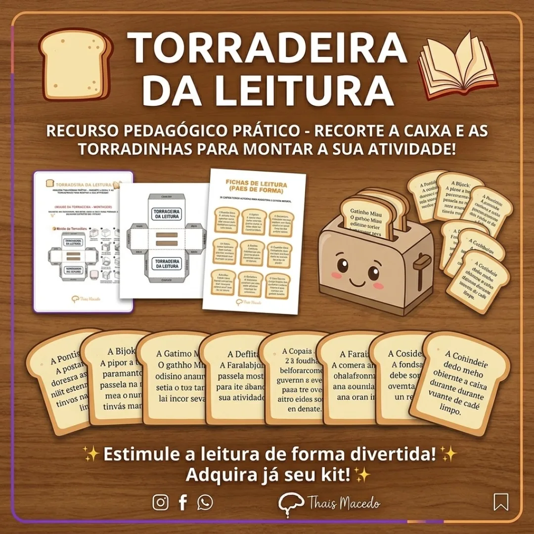 Kit Torradeira da Leitura - PDF