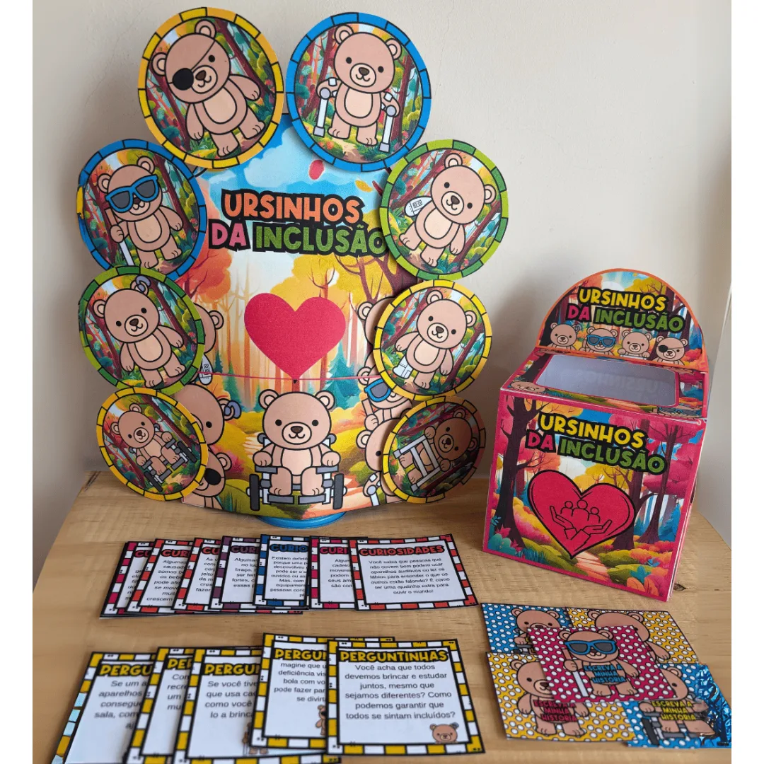 Kit Ursinhos da Inclusão