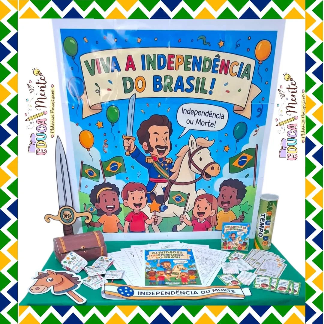 💚 KIT VIVA A INDEPENDÊNCIA DO BRASIL 💛