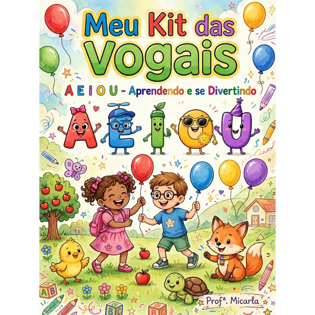Kit Vogais - Educação Infantil - PDF