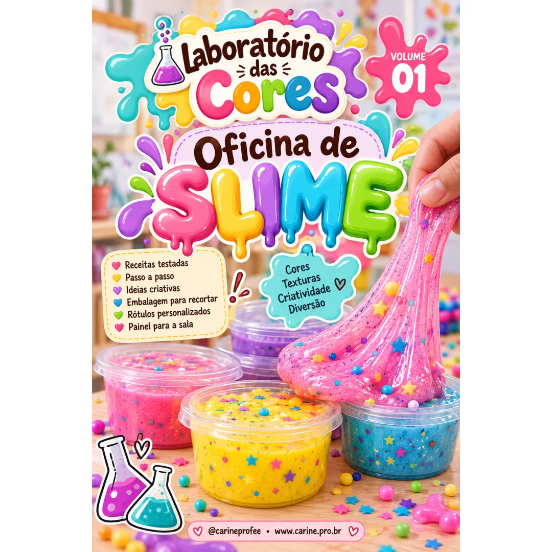 Apostila Laboratório das cores:Ed.infantil e series inicias Oficina de Slime.pdf