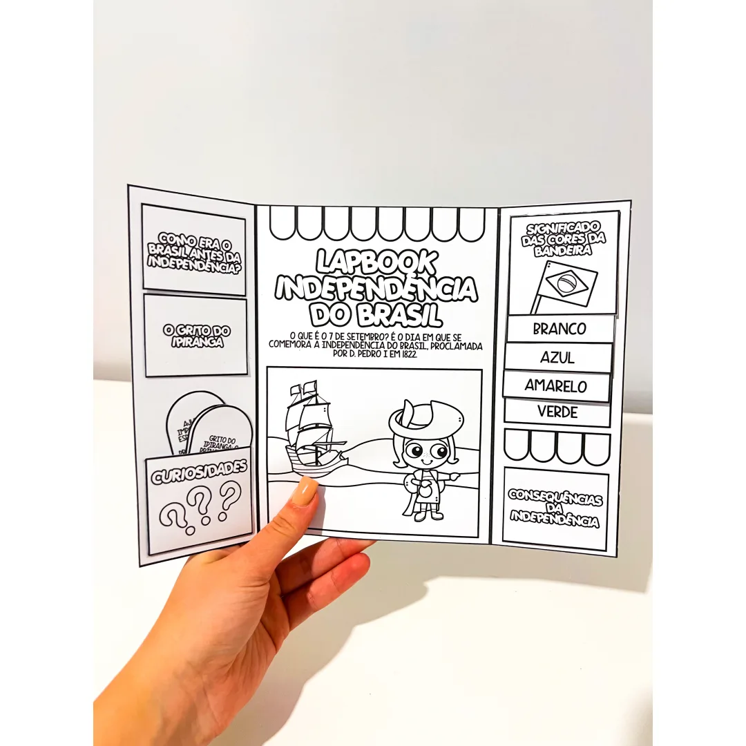Lapbook da Independência do Brasil 