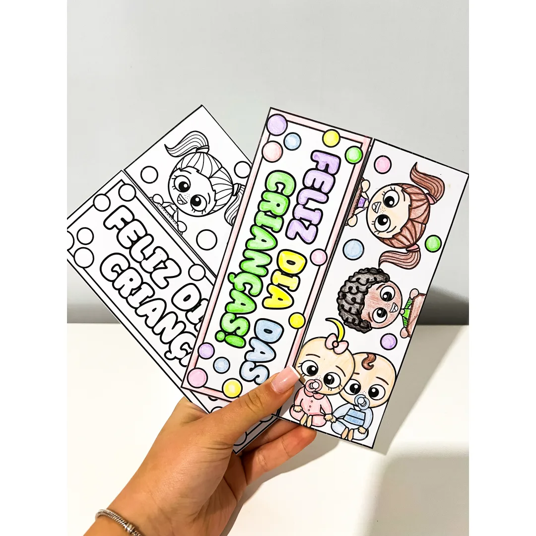 Lapbook Dia das Crianças para Educação Infantil e Ensino Fundamental