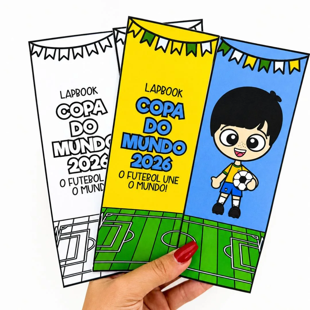 LAPBOOK / LIVRINHO: COPA  2026