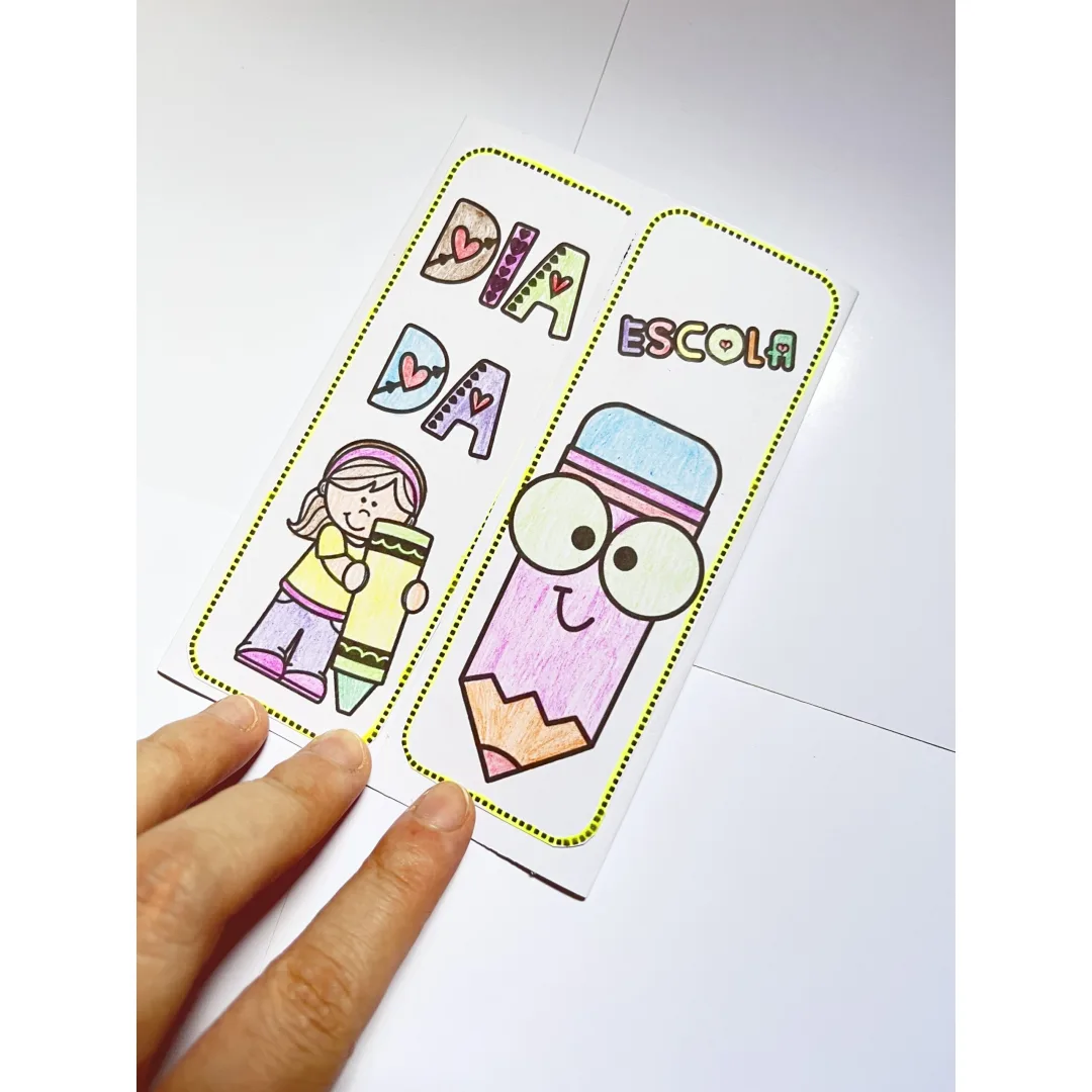 LAPBOOK / LIVRINHO: DIA DA ESCOLA