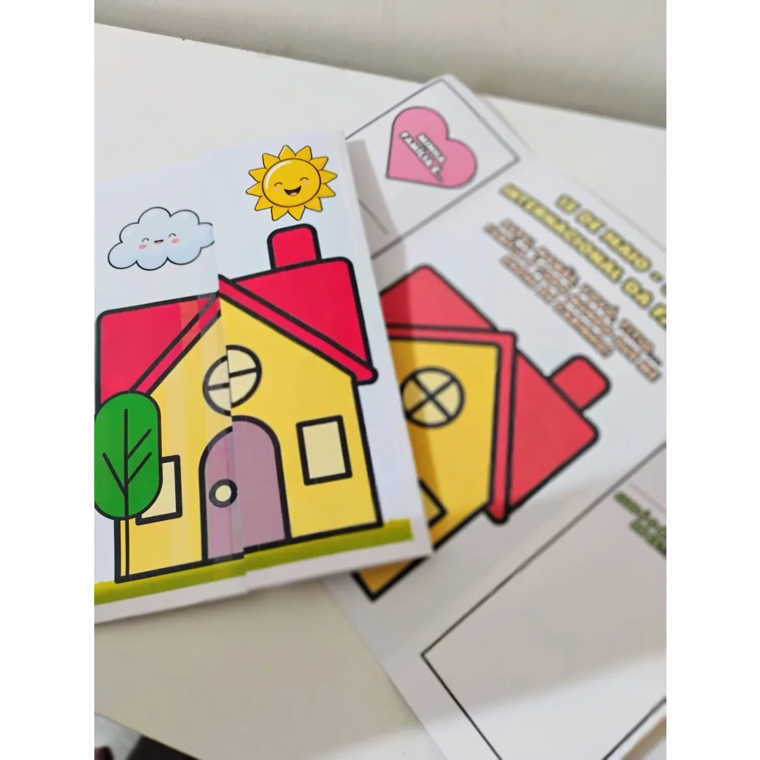 LAPBOOK/ LIVRINHO: DIA DA FAMÍLIA