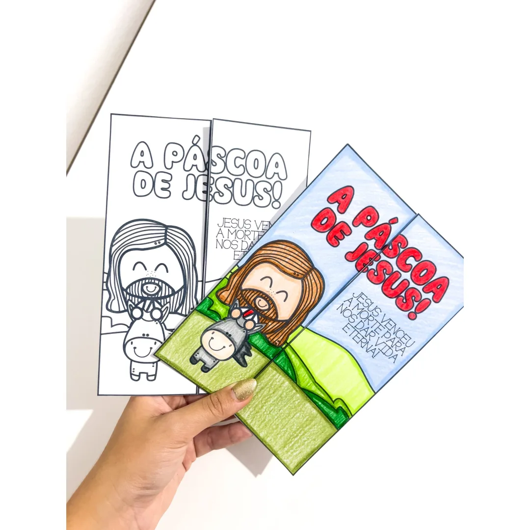 LAPBOOK / LIVRINHO: PÁSCOA CRISTÃ