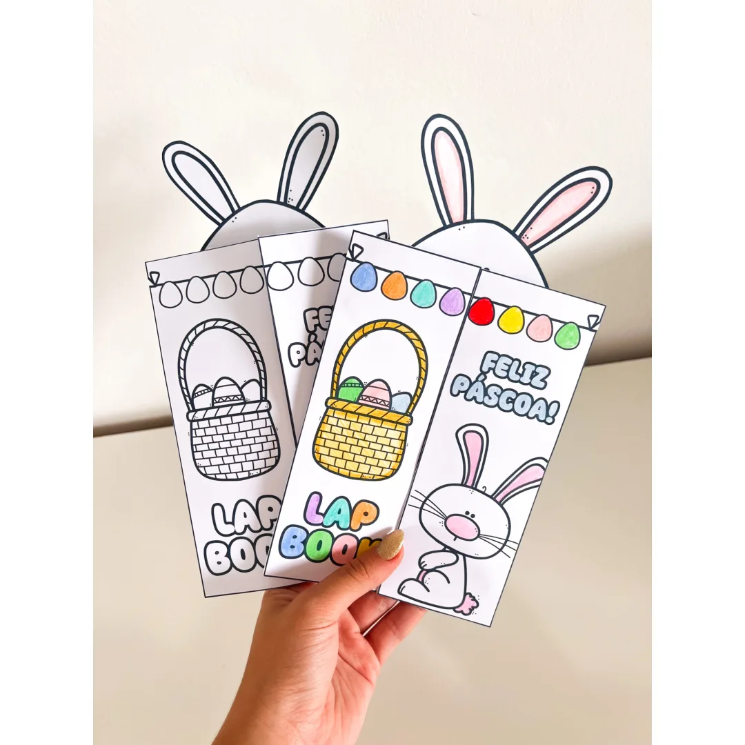 LAPBOOK / LIVRINHO: PÁSCOA