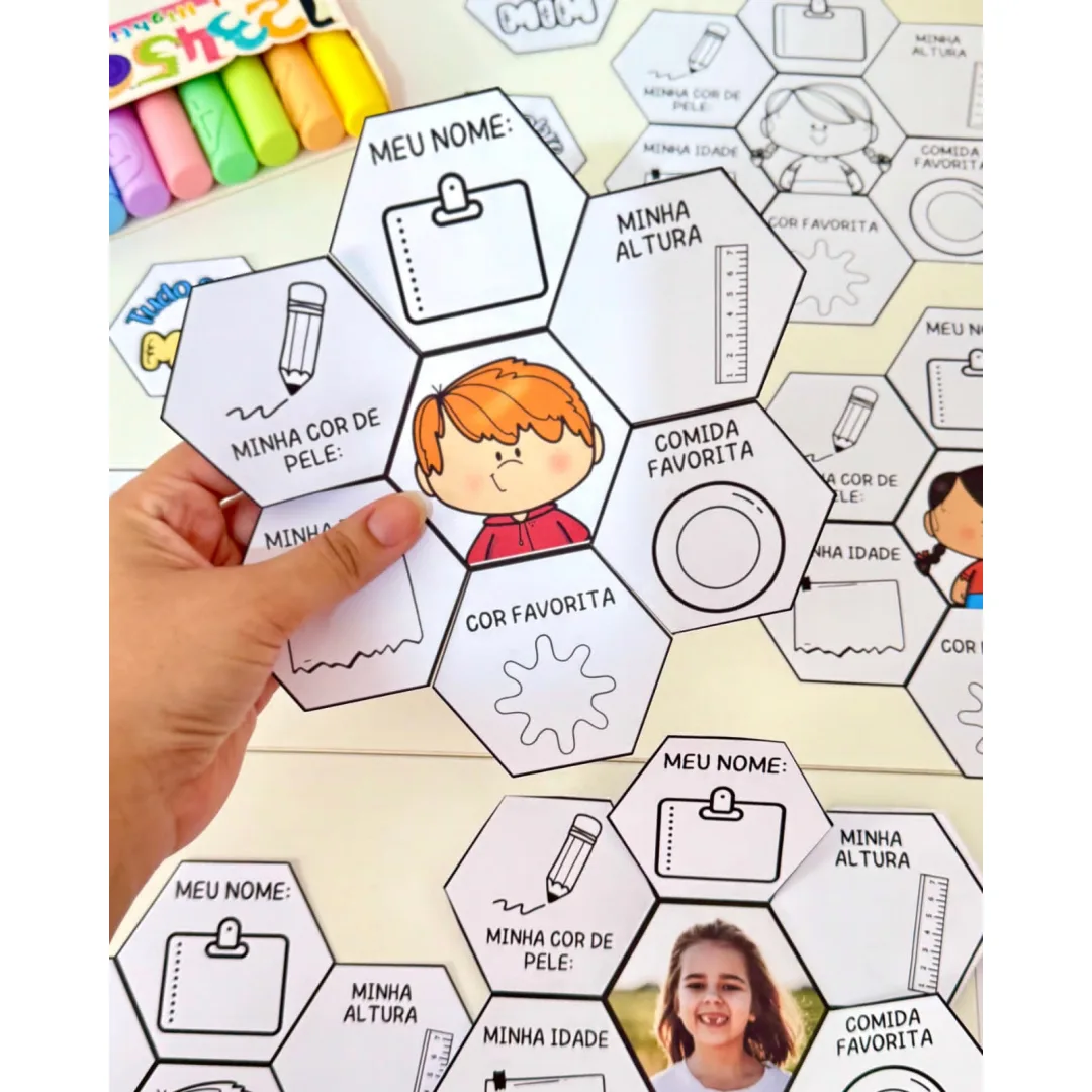 LAPBOOK/ LIVRINHO: TUDO SOBRE MIM