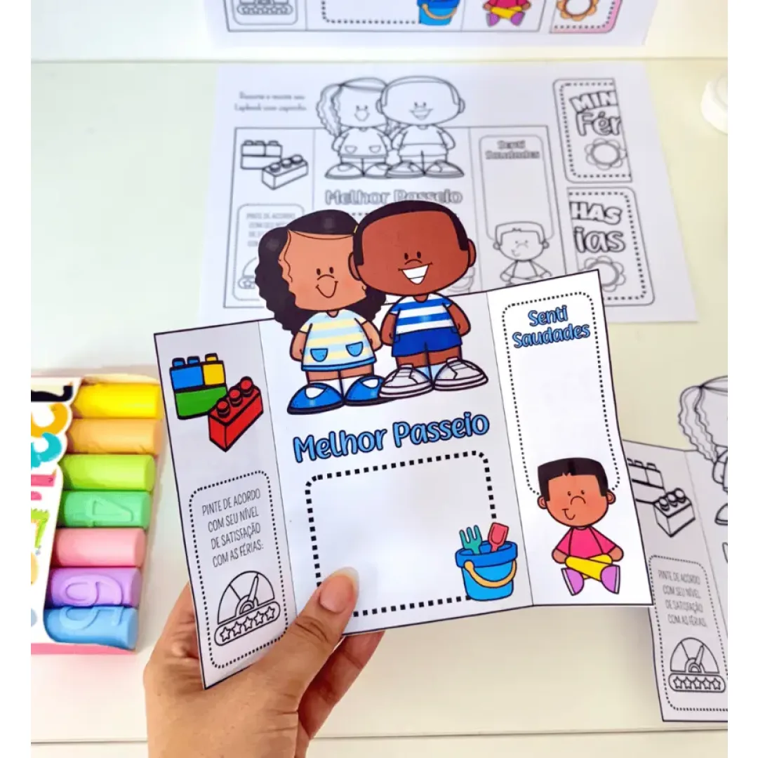 Lapbook Minhas Férias